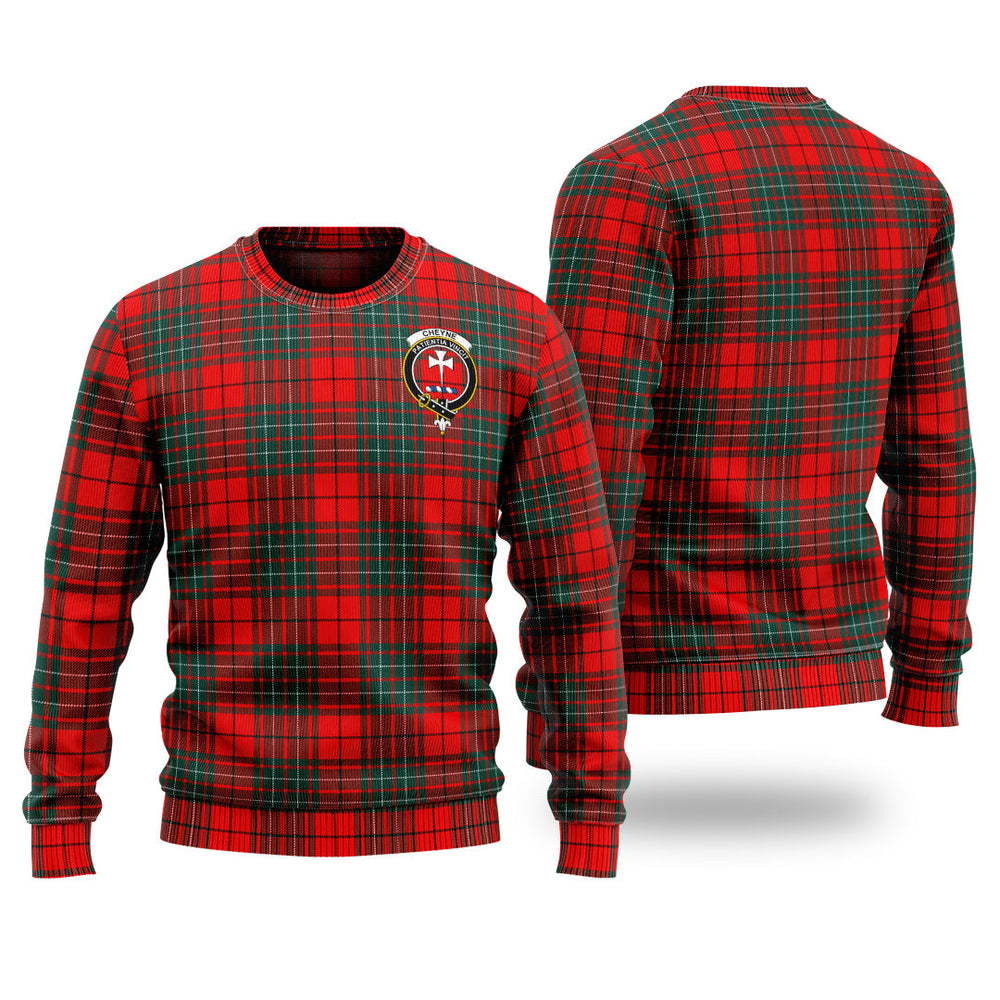Clan Cheyne Tartan Christmas Ugly Sweater BJ40 Cheyne Tartan Tartan Sweater
