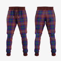 Clan Chisholm Hunting Modern Tartan Crest Jogger Sweatpants MI73 Clan Chisholm Tartan Today