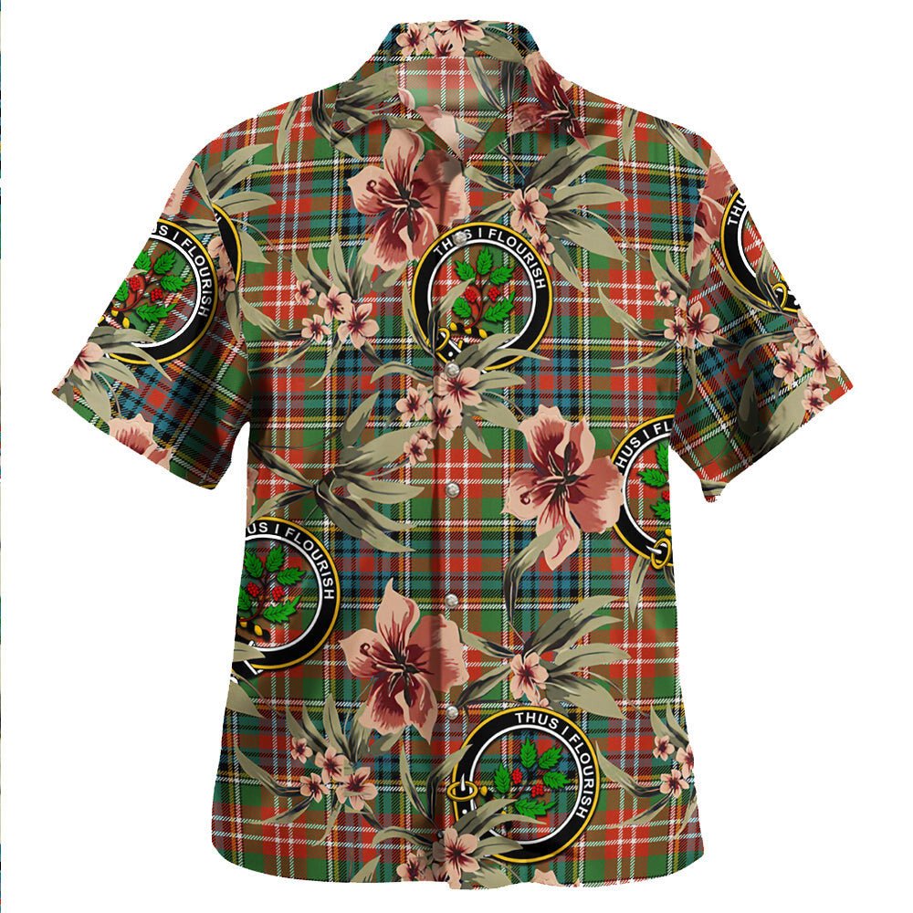 Christie Ancient Tartan Clan Crest Badge Aloha Hawaiian Shirt Tropical Old Style ET14 Christie Ancient Tartan Tartan Today