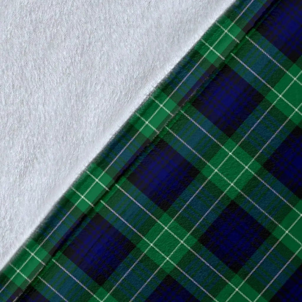 Clan Abercrombie family Tartan Crest Blanket 3 Sizes PJ85 Clan Abercrombie Tartan Today