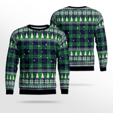 Clan Abercrombie Modern Tartan Christmas Ugly Sweater HG84 Abercrombie Modern Tartan Tartan Ugly Sweater