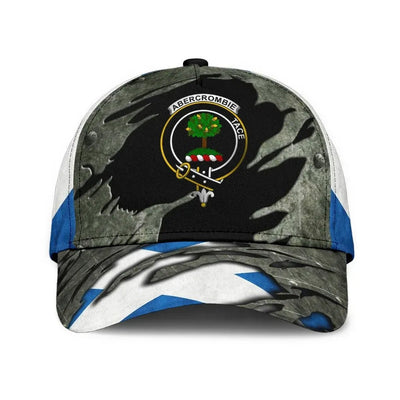 Clan Abercrombie Tartan Crest Classic Cap EC80