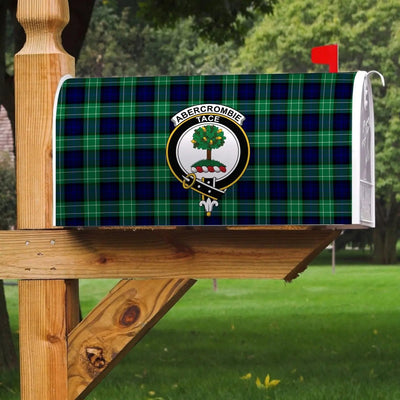 Clan Abercrombie Tartan Crest Mailbox HV15