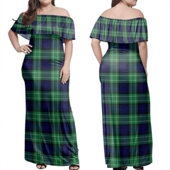 Clan Abercrombie Tartan Hawaii Dress LC39 Clan Abercrombie Tartan Hawaii Dress