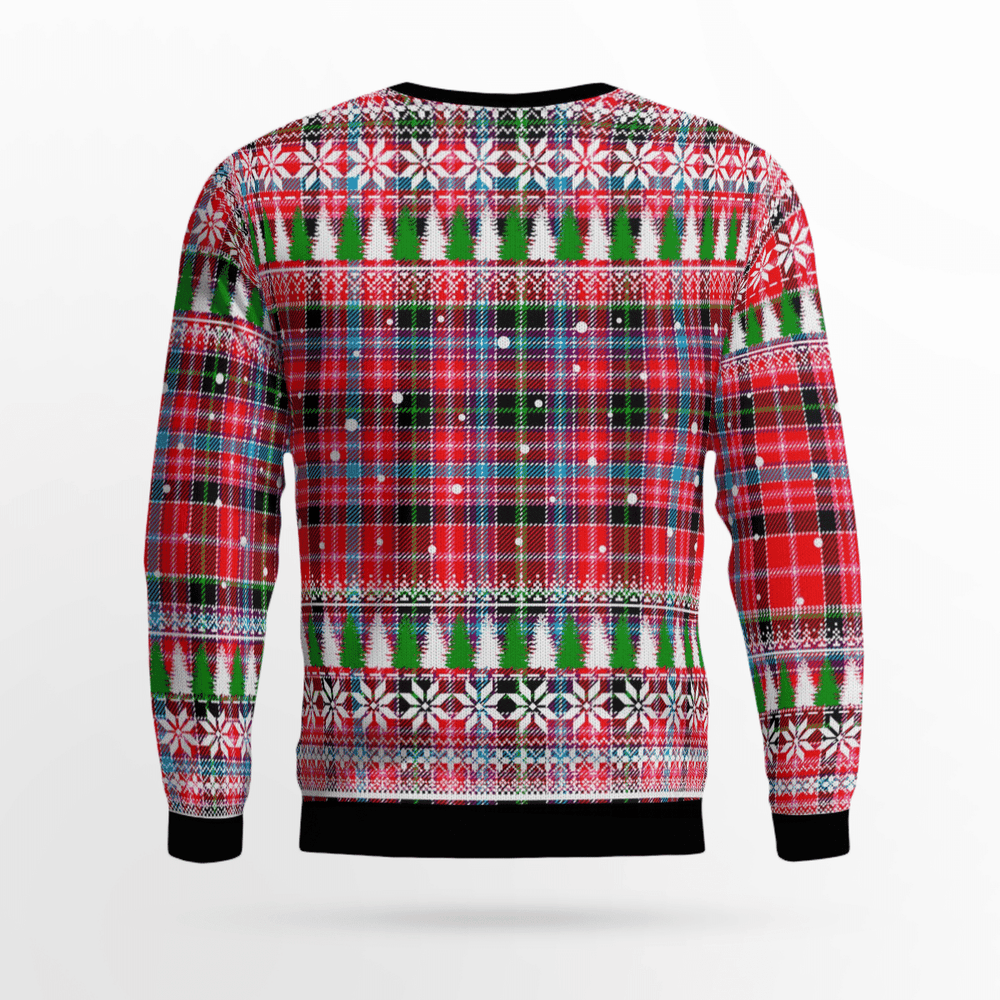 Clan Aberdeen District Tartan Christmas Ugly Sweater MW62 Aberdeen District Tartan Tartan Ugly Sweater