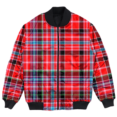 Clan Aberdeen District Tartan Clan Bomber Jacket FO90
