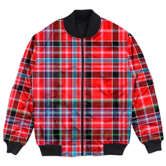 Clan Aberdeen District Tartan Clan Bomber Jacket FO90 Aberdeen District Tartan Tartan Bomber Jacket