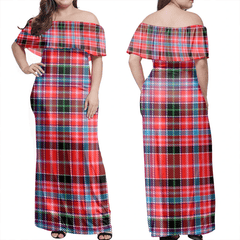 Clan Aberdeen District Tartan Hawaii Dress MC89 Clan Aberdeen Tartan Hawaii Dress
