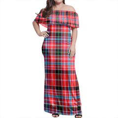 Clan Aberdeen District Tartan Hawaii Dress MC89 Clan Aberdeen Tartan Hawaii Dress