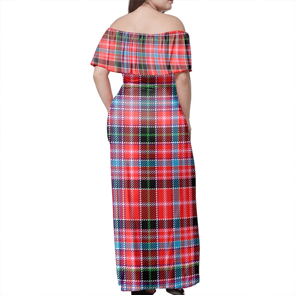 Clan Aberdeen District Tartan Hawaii Dress MC89 Clan Aberdeen Tartan Hawaii Dress