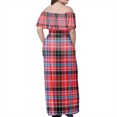 Clan Aberdeen District Tartan Hawaii Dress MC89 Clan Aberdeen Tartan Hawaii Dress
