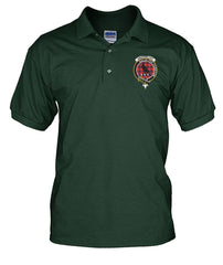 Clan Abernethy Family Crest Polo T-Shirt KA19 Abernethy Tartan Tartan Polo
