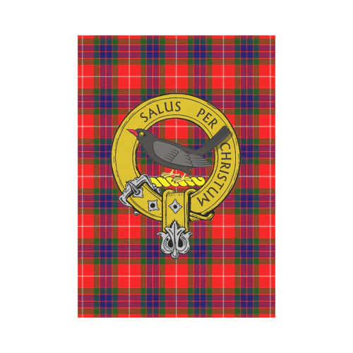 Clan Abernethy Tartan Crest Garden Flag RU76 Clan Abernethy Tartan Today