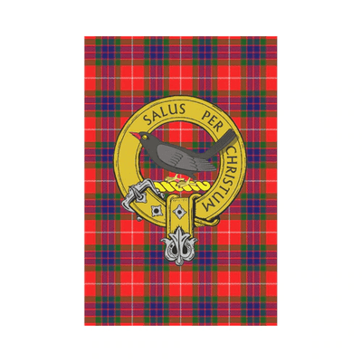 Clan Abernethy Tartan Crest Garden Flag RU76