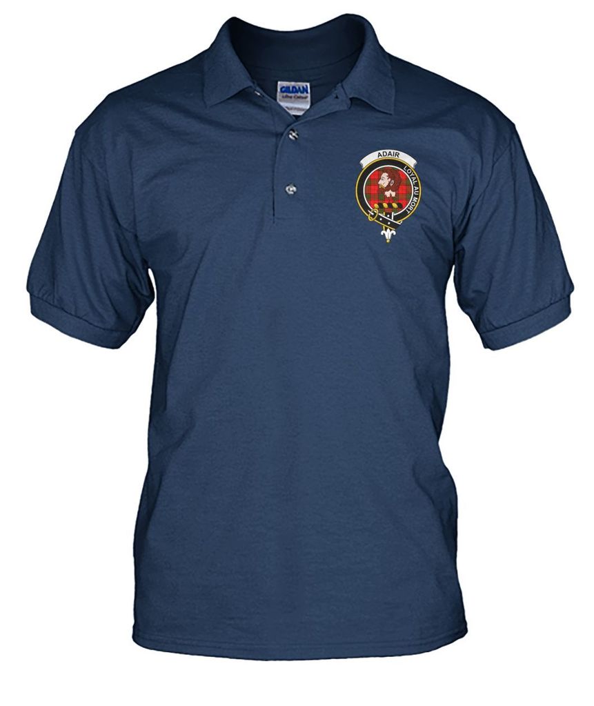 Clan Adair Family Crest Polo T-Shirt UI47 Adair Tartan Tartan Polo