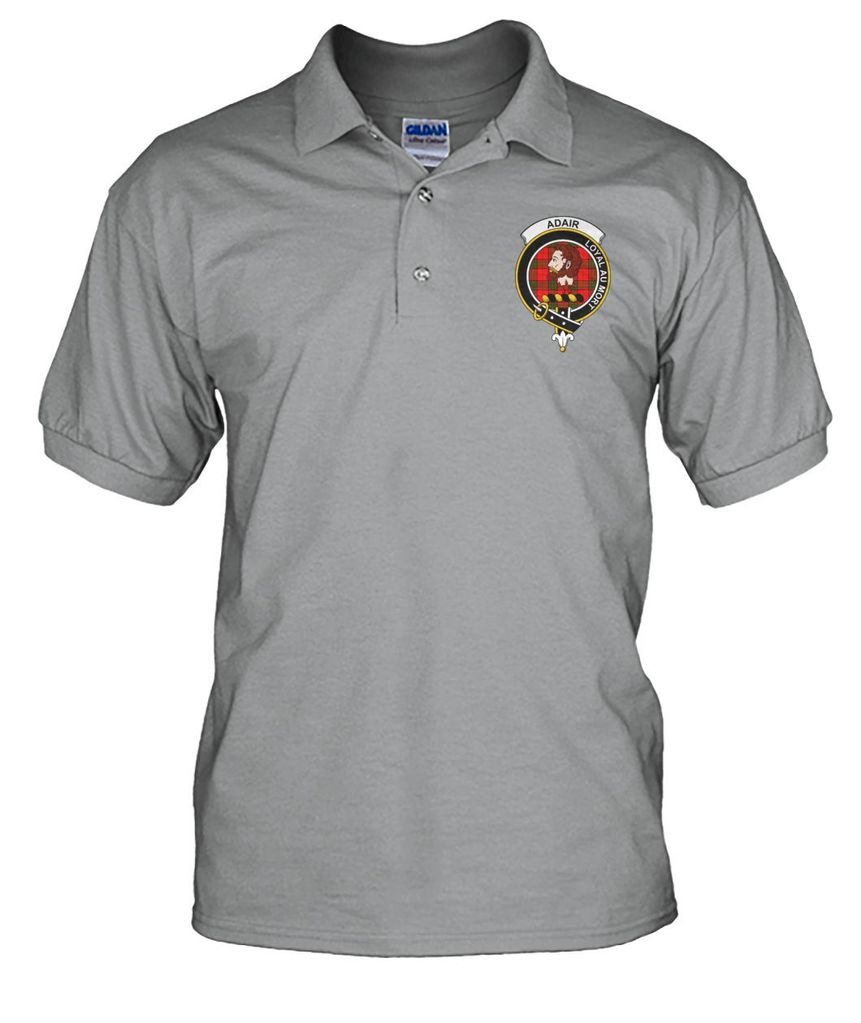 Clan Adair Family Crest Polo T-Shirt UI47 Adair Tartan Tartan Polo