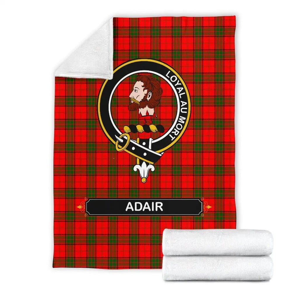 Clan Adair Family Tartan Crest BlanketsXR35 Clan Adair Tartan Today