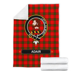 Clan Adair Family Tartan Crest BlanketsXR35 Clan Adair Tartan Today