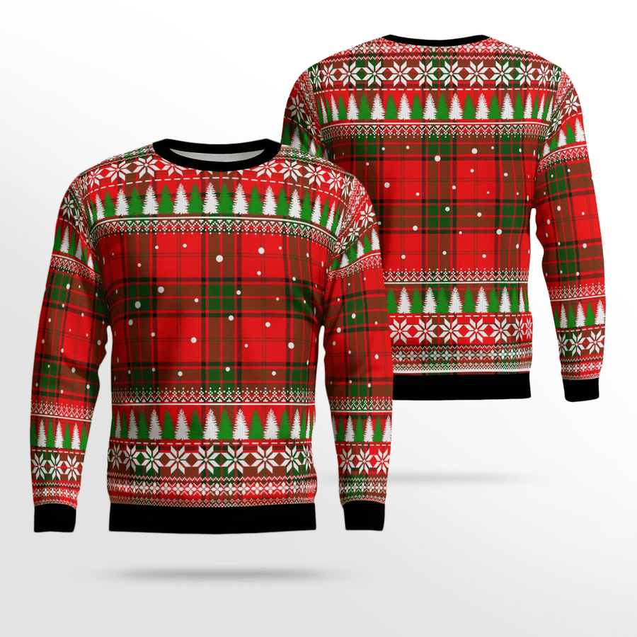 Clan Adair Tartan Christmas Ugly Sweater WE51 Adair Tartan Tartan Ugly Sweater