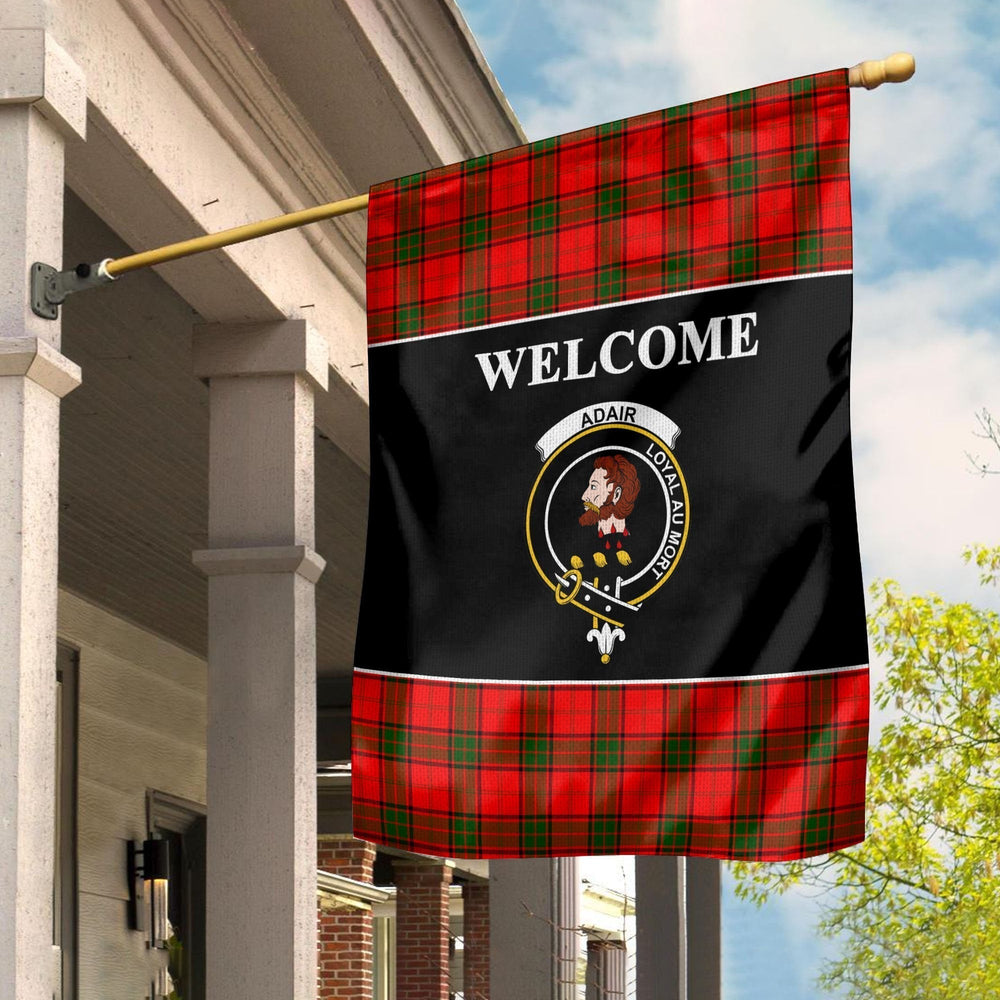 Clan Adair Tartan Crest Black Garden Flag YN35 Clan Adair Tartan Today