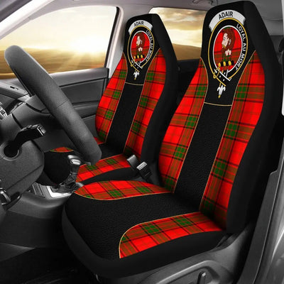 Clan Adair Tartan Family Crest Car Seat Cover - Special VersionUP63