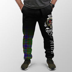 Clan Adam Tartan Crest Jogger Sweatpants  Alba Celtic Style QS67 Clan Adam Tartan Today