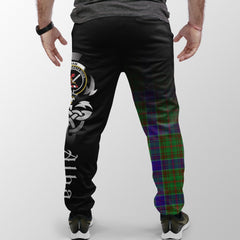 Clan Adam Tartan Crest Jogger Sweatpants  Alba Celtic Style QS67 Clan Adam Tartan Today