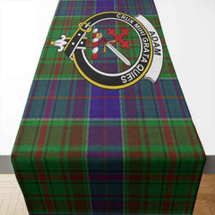 Clan Adam Tartan Crest Table Runner Cotton JN67 Adam Tartan Tartan Table Runner
