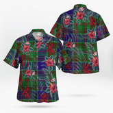 Clan Adam Tartan Scottish Lion Hawaiian Shirt SU90 Adam Tartan Tartan Hawaii Shirt
