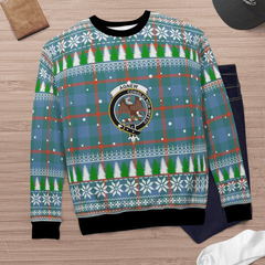 Clan Agnew Ancient Crest Tartan Christmas Ugly Sweater QU21 Agnew Ancient Crest Tartan Tartan Ugly Sweater