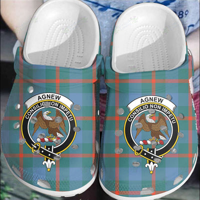 Clan Agnew Ancient Tartan Crest Clogs Classic UD62