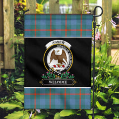 Clan Agnew Ancient Tartan Crest Garden Flag - Welcome GV81 Clan Agnew Tartan Today