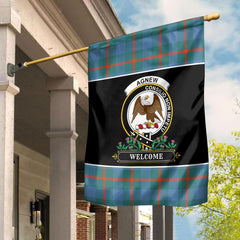Clan Agnew Ancient Tartan Crest Garden Flag - Welcome GV81 Clan Agnew Tartan Today