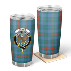 Clan Agnew Ancient Tartan Crest Tumbler WY76 Clan Agnew Tartan Today
