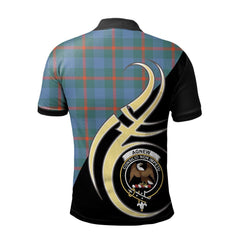 Clan Agnew Ancient Tartan Polo Shirt - Believe In Me Style CD93 Agnew Ancient Tartan Tartan Polo