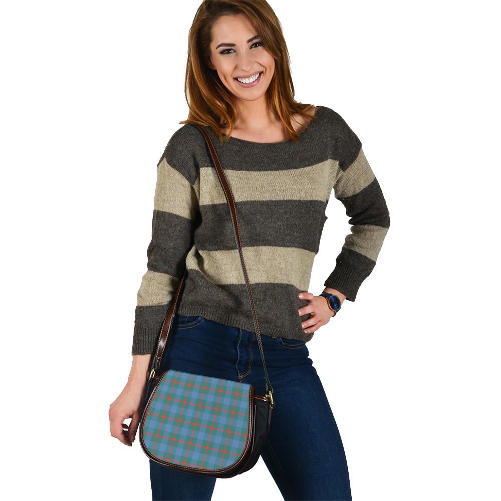 Clan Agnew Ancient Tartan Saddle Handbags MY66 Clan Agnew Tartan Today