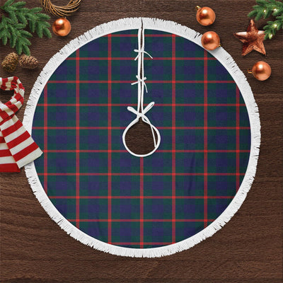Clan Agnew Modern Tartan Christmas Tree Skirt LB34