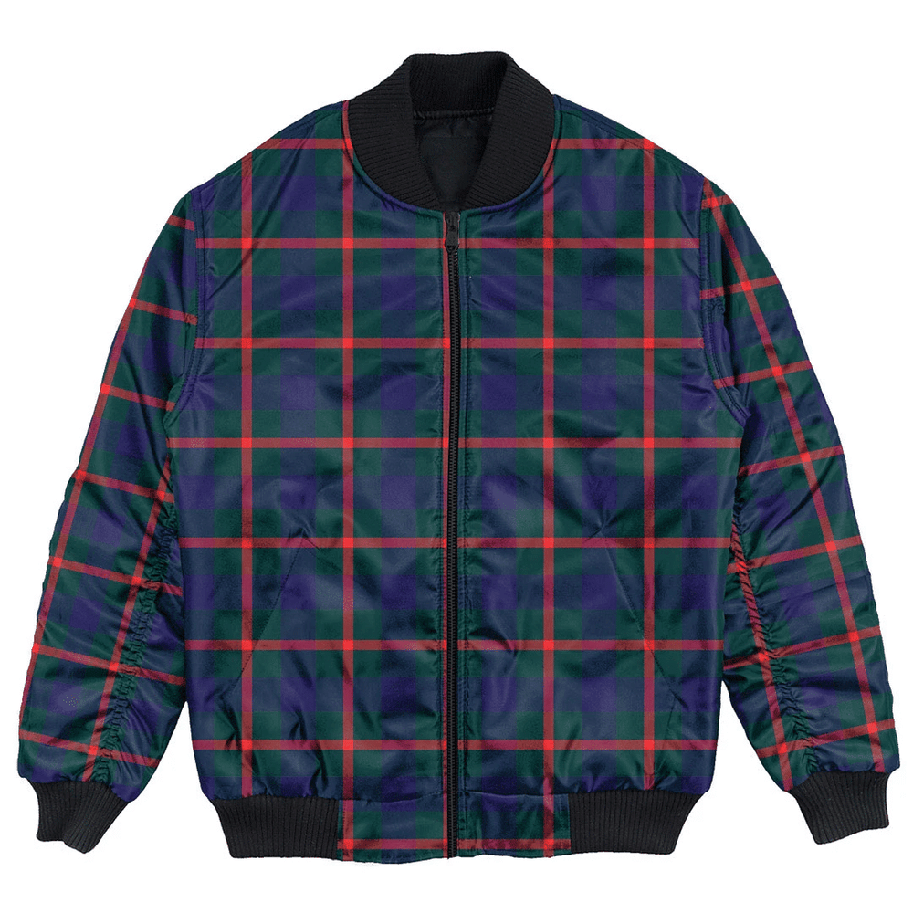 Clan Agnew Modern Tartan Clan Bomber Jacket IY79 Agnew Modern Tartan Tartan Bomber Jacket