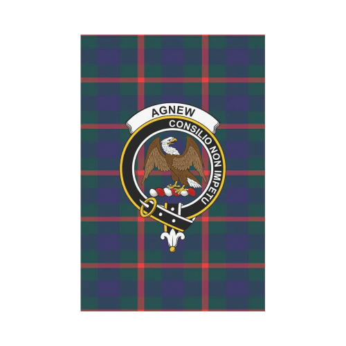 Clan Agnew Modern Tartan Crest Garden Flag KK83 Clan Agnew Tartan Today