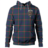 Clan Agnew Modern Tartan Hoodie Crest KBNWQDO4-1 Agnew Modern Tartan Hoodies