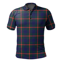 Clan Agnew Modern Tartan Polo Shirt YO12 Agnew Modern Tartan Tartan Polo