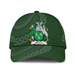 Clan Aherne Coat Of Arms - Irish Family Crest St Patrick's Day Classic CapRR95 Classic Cap - Aherne Coat Of Arms St Patrick's Day Classic Cap Irish Cap