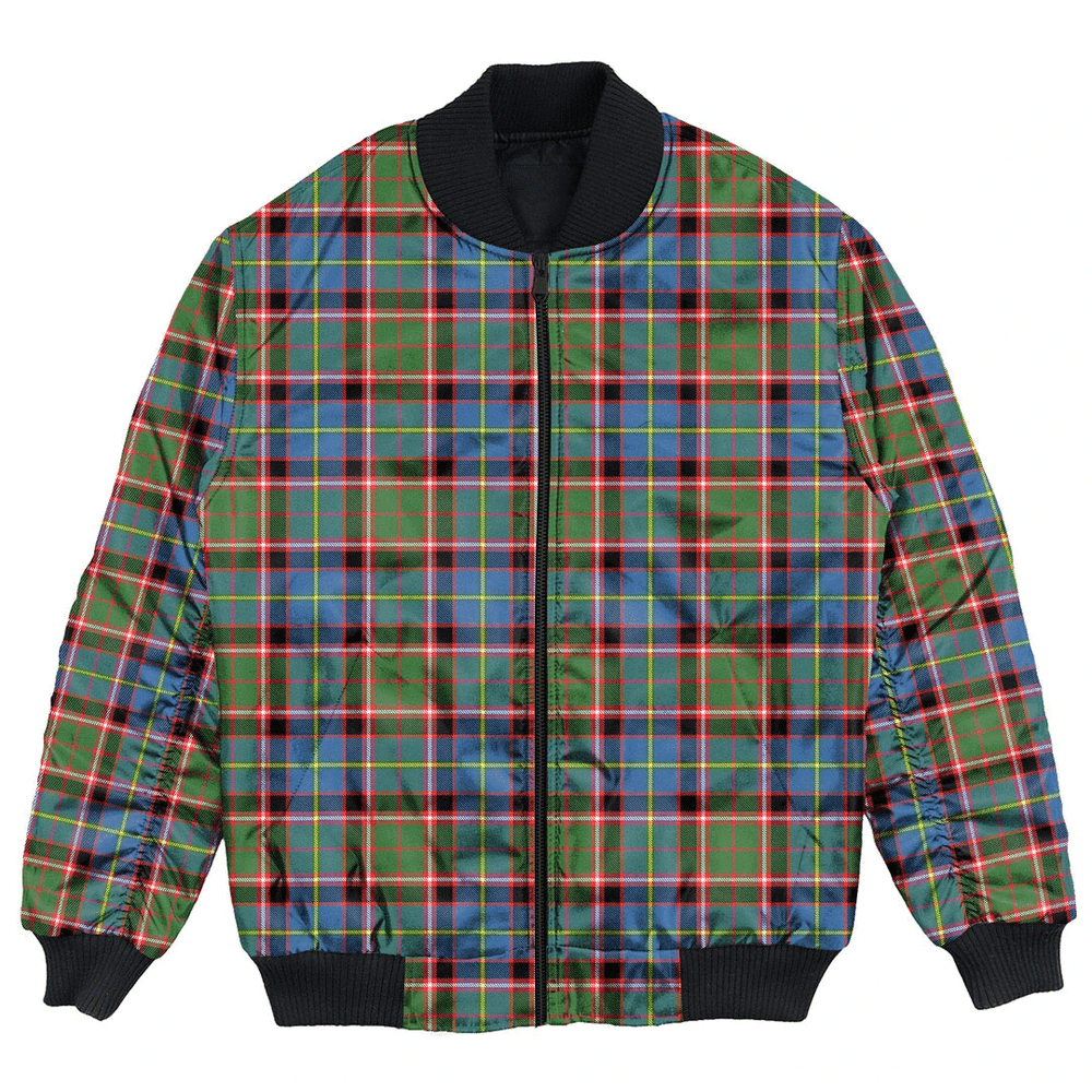 Clan Aikenhead Tartan Bomber Jacket PV35 Aikenhead Tartan Tartan Bomber Jacket