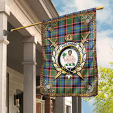 Clan Aikenhead Tartan Crest Garden Flag - Celtic Thistle BN37 Clan Aikenhead Tartan Today