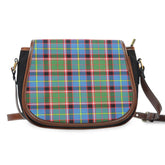 Clan Aikenhead Tartan Saddle Handbags NS66 Clan Aikenhead Tartan Today