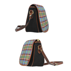 Clan Aikenhead Tartan Saddle Handbags NS66 Clan Aikenhead Tartan Today