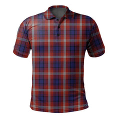 Clan Ainslie 01 Tartan Polo Shirt CL62 Ainslie 01 Tartan Tartan Polo