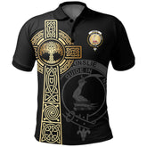 Clan Ainslie Clan Unisex Polo Shirt - Celtic Tree Of Life LI43 Ainslie Tartan Tartan Polo