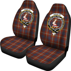Clan Ainslie Tartan Crest Car Seat Cover OW32 Clan Ainslie Tartan Today