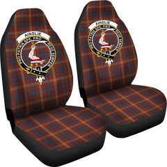 Clan Ainslie Tartan Crest Car Seat Cover OW32 Clan Ainslie Tartan Today